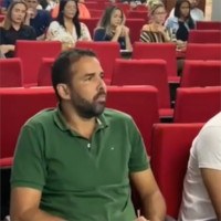 Maycon Aguiar, Chefe da Divisão de Software, e participantes do treinamento