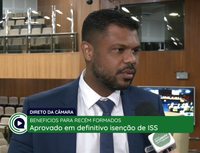 Câmara aprova isenção de ISS para recém-formados