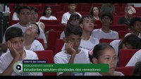 Estudantes do Parlamento Jovem acompanham trabalho dos vereadores