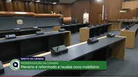 Obra no Plenário da Câmara é concluída