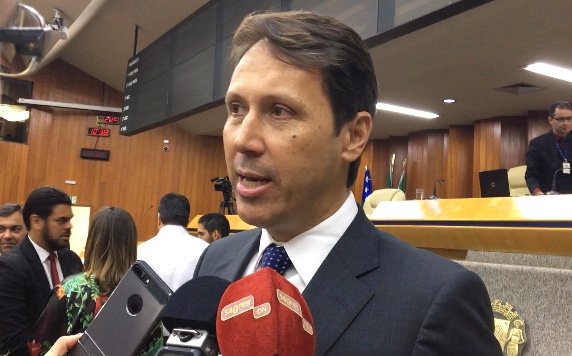 Andrey Azeredo fala à imprensa sobre o período pós – eleitoral na Câmara, atuação dos suplentes e revisão do Código Tributário Municipal