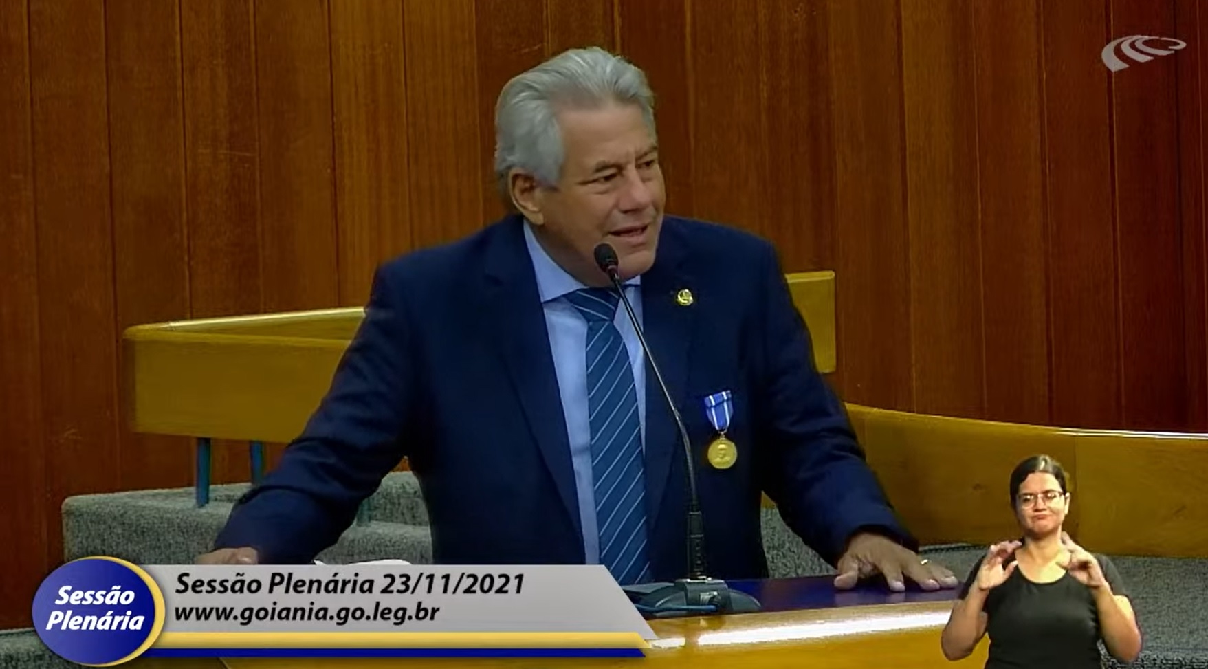 Câmara concede Comenda Pedro Ludovico ao senador Luiz do Carmo