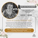 Câmara decreta luto de três dias pelo falecimento de Maria de Lourdes Medeiros Silva, mãe do arcebispo de Goiânia Câmara decreta luto de três dias pelo falecimento de Maria de Lourdes Medeiros Silva, mãe do arcebispo de Goiânia