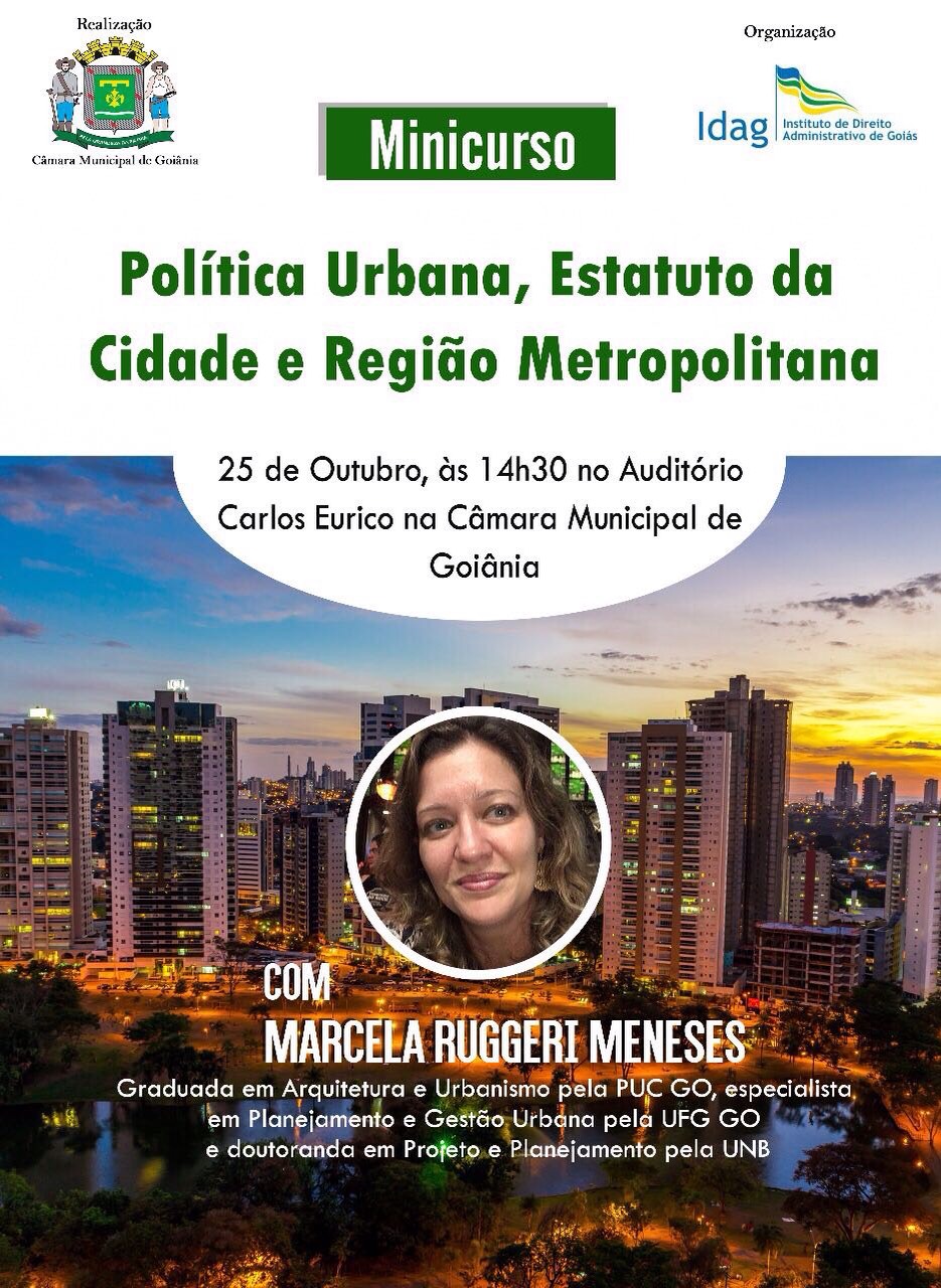 Câmara realiza minicurso sobre Política Urbana, Estatuto da Cidade e Região Metropolitana 