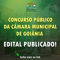 Câmara realizará coletiva de imprensa sobre o concurso público na próxima terça-feira