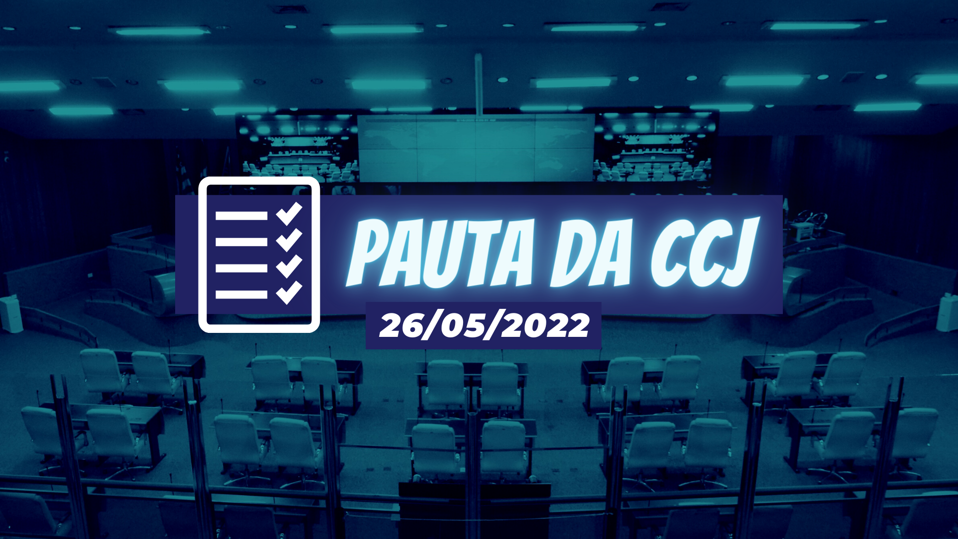 CCJ convoca reunião extraordinária