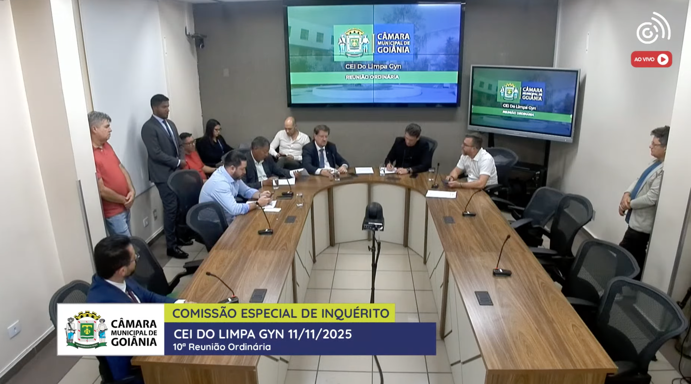 CEI da Limpa Gyn: vereadores ampliam investigação sobre pareceres jurídicos e execução de contrato