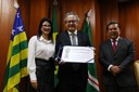 Cineasta Alberto Araújo recebe Título de Cidadão Goianiense Cineasta Alberto Araújo recebe Título de Cidadão Goianiense