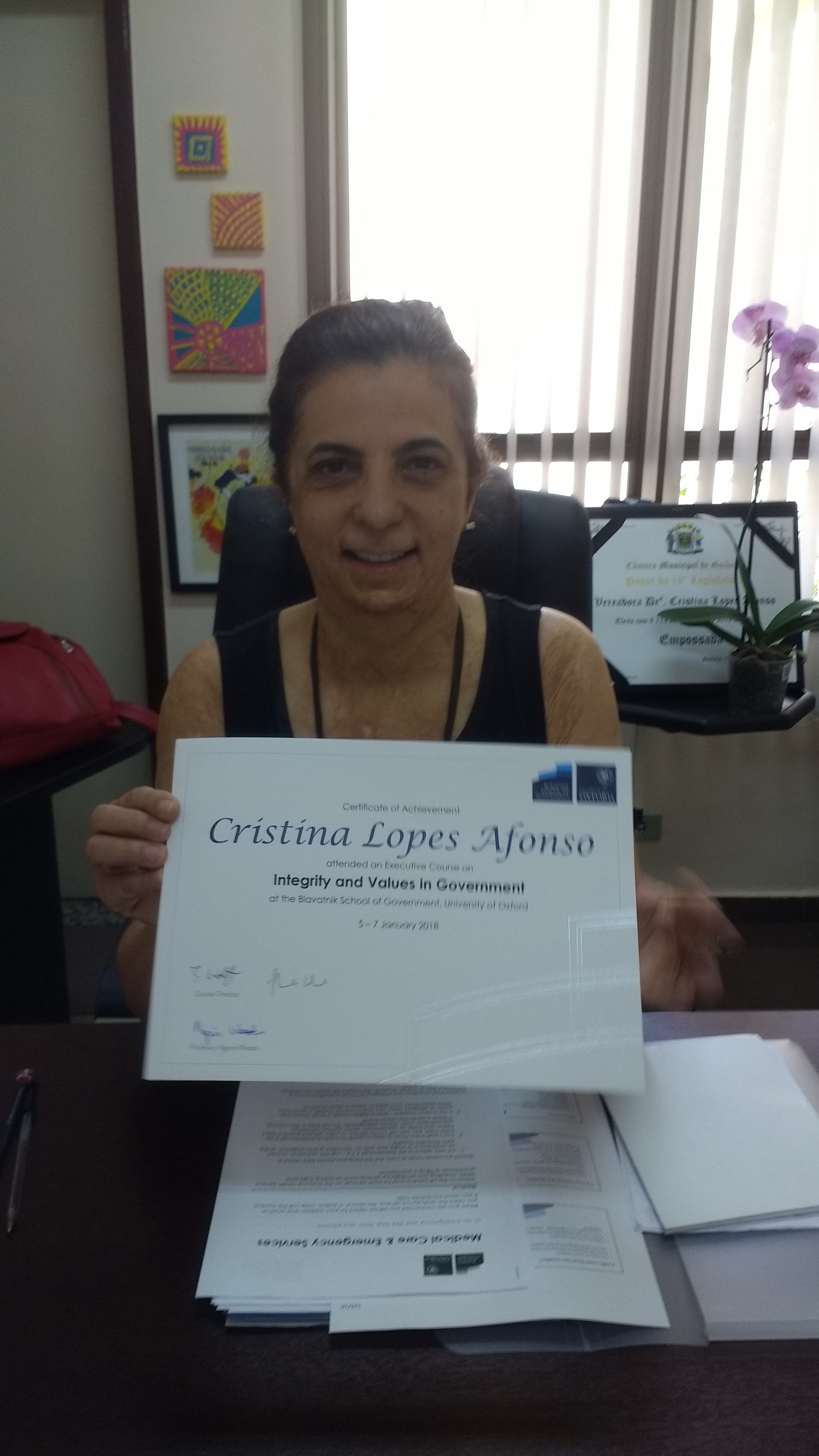 Cristina Lopes fala sobre cursos realizados na Universidade de Oxford