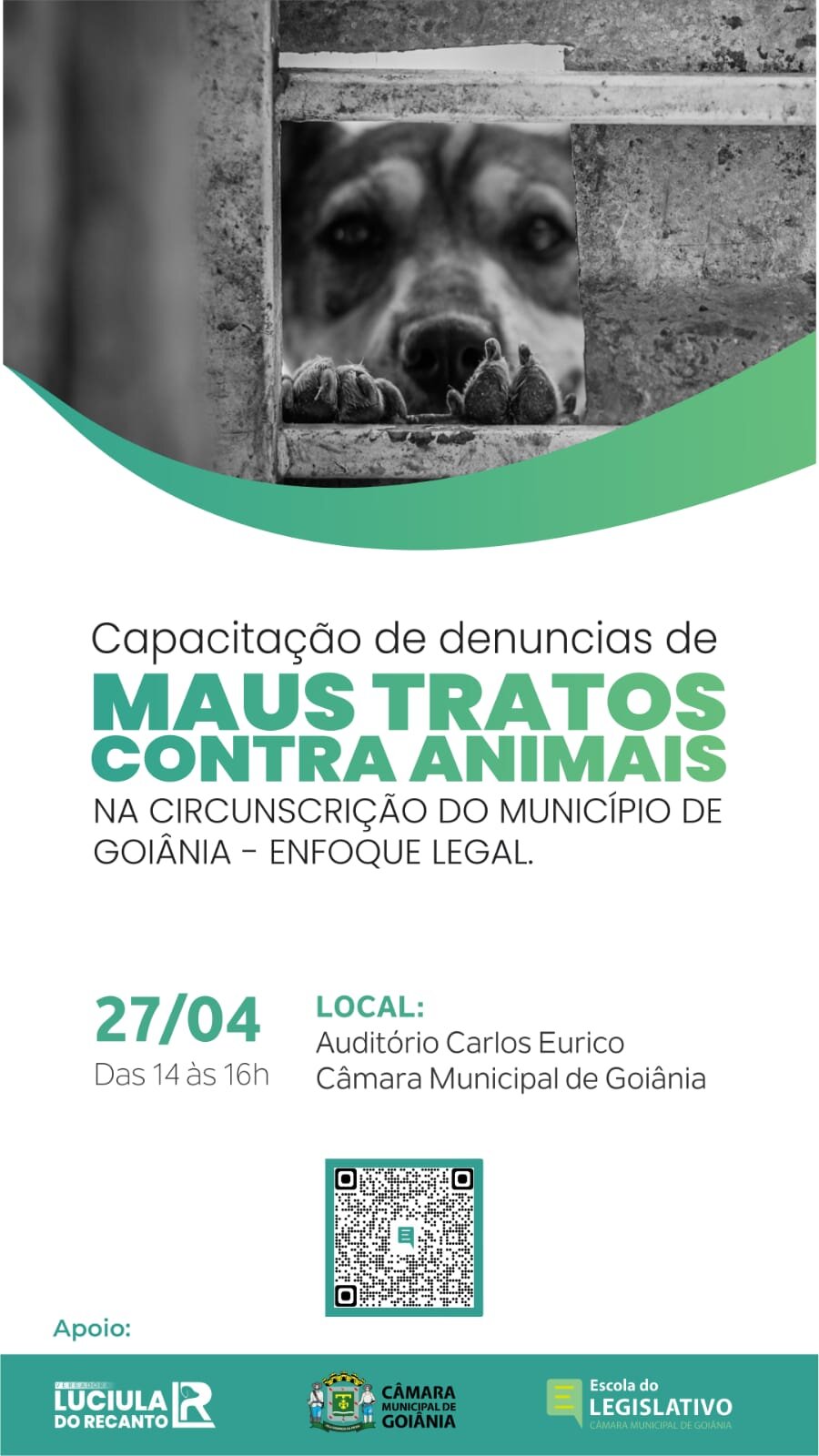 Curso vai capacitar cidadãos para denúncia de maus-tratos contra animais no município