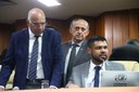 Em visita à Câmara, prefeito Rogério Cruz fala sobre pagamento de emendas impositivas Em visita à Câmara, prefeito Rogério Cruz fala sobre pagamento de emendas impositivas