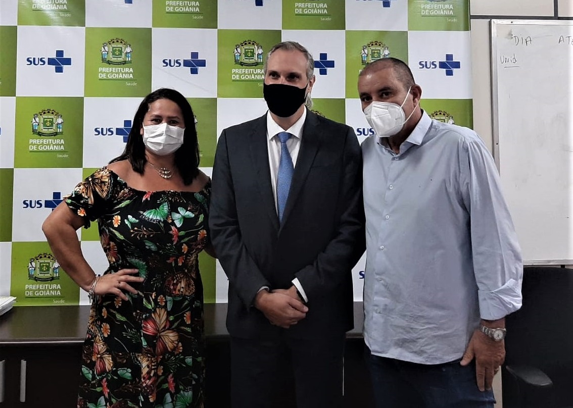 Em reunião com secretário, Clécio Alves solicita Centro de Saúde da Família para Setor Luana Park