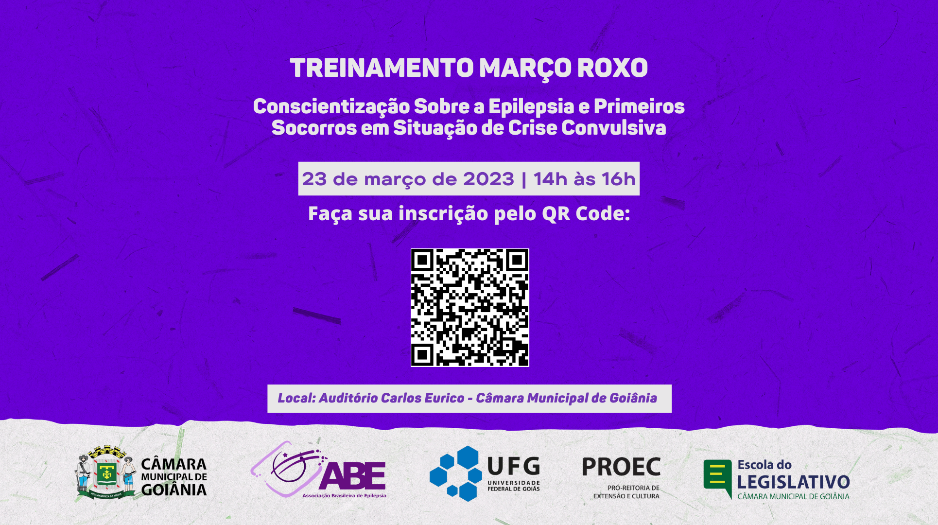 Escola do Legislativo da Câmara promove treinamento "Março Roxo"