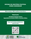Escola do Legislativo realiza oficina "Oratória Política: Como Convencer"