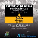 Exposição fotográfica sobre a tragédia do Césio 137 fica aberta até sexta-feira 