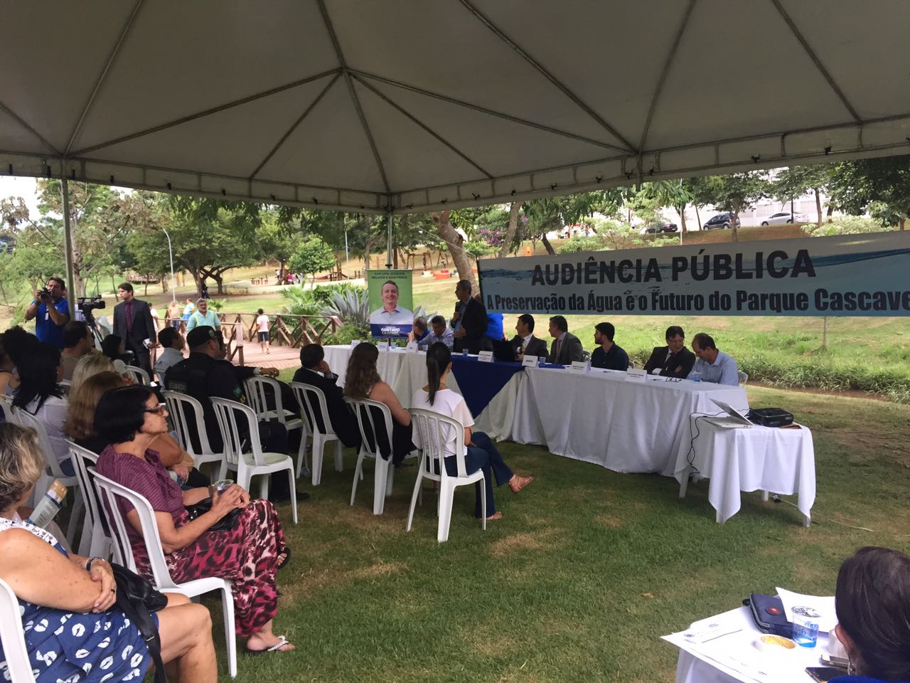 Gustavo Cruvinel monta grupo para fechar solução para o Parque Cascavel