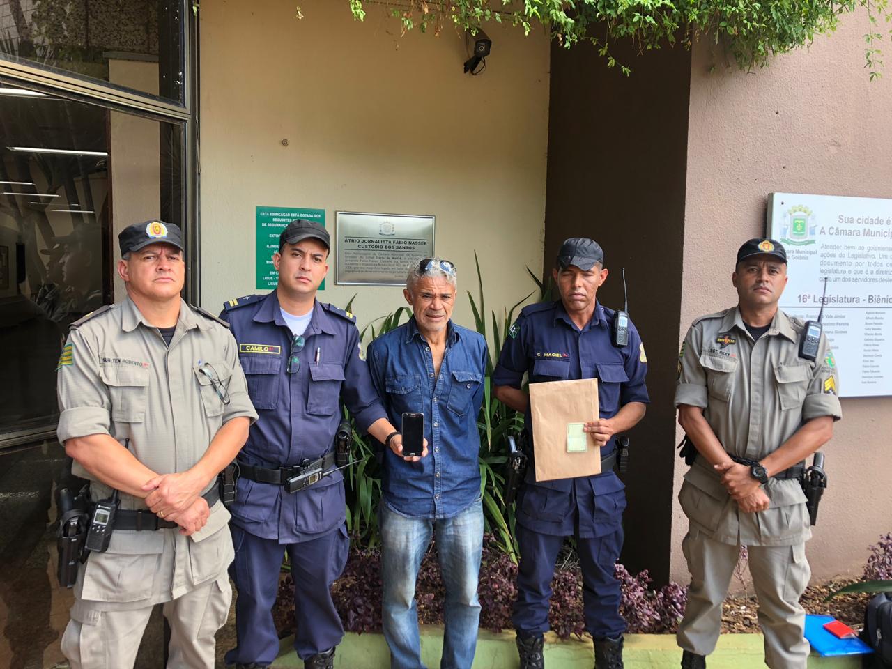 Homem é preso em flagrante após tentativa de furto na Câmara de Goiânia