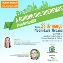 Inscrições para o minicurso gratuito sobre Mobilidade Urbana terminam nesta quinta-feira