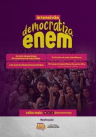 Intensivão gratuito reforça conteúdo do Enem para estudantes de escola pública