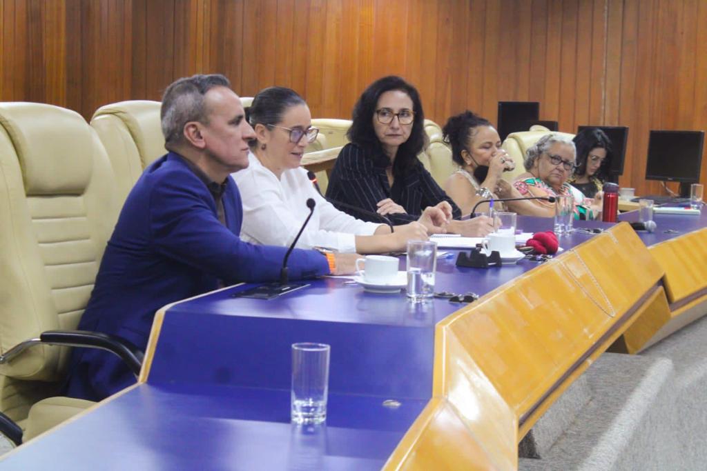 Kátia Maria recebe secretário de Cultura para discussão sobre recursos ao setor