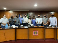 Kitão inicia giro de encontros com vereadores em Orizona