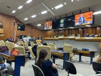 Legislativo recebe secretário municipal de Saúde, Wilson Pollara, para prestação de contas da pasta