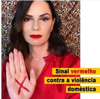 Luiza Brunet participa de eventos em Goiânia que celebram o aniversário da Lei Maria da Penha