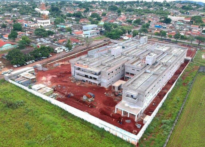 Maternidade Oeste, idealizada por Clécio Alves, tem 60% da obra executada