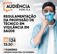 Mauro Rubem debate regulamentação profissional de técnico em vigilância em saúde
