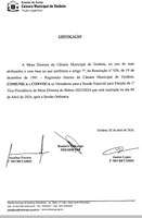 Mesa Diretora convoca Sessão Especial do Plenário para a Eleição da 1ª Vice-Presidência da Câmara