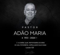 Nota de pesar pelo falecimento do pastor Adão Maria, pai da vereadora Léia Klebia