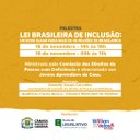 Palestra para jovens aprendizes da Câmara aborda direitos das pessoas com deficiência