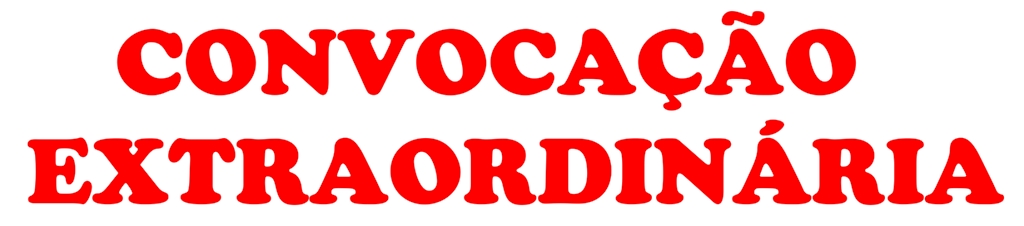 Presidente da Câmara convoca Sessão Extraordinária