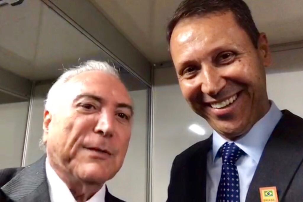 Presidente da Câmara participa da cerimônia de liberação do custeio da safra 2018/2019