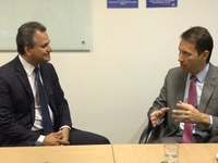  Presidente da Câmara visita o diretor superintendente do Sebrae em Goiás