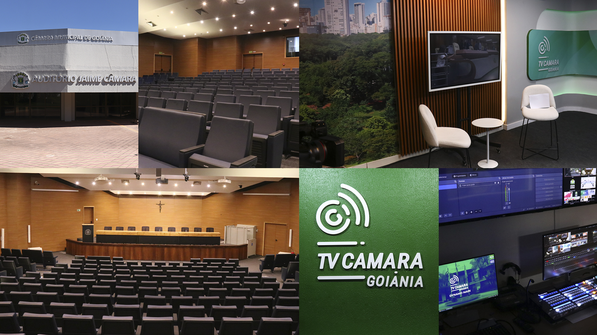 Romário Policarpo entrega nova TV Câmara Goiânia e modernização do Auditório Jaime Câmara