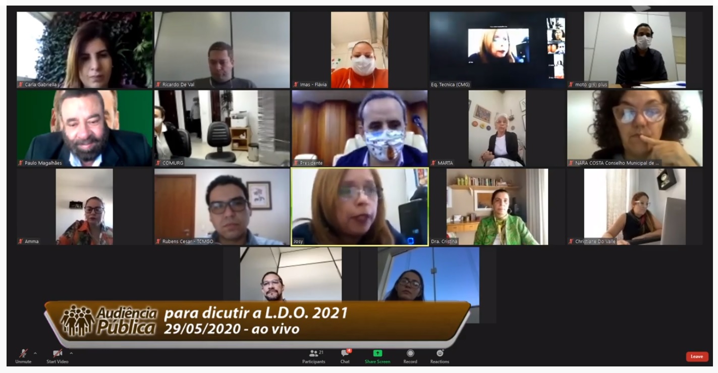 Segunda audiência da LDO 2021 trata de emendas impositivas