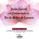 Sessão Especial da Câmara prestará homenagem a mulheres defensoras de causas humanitárias