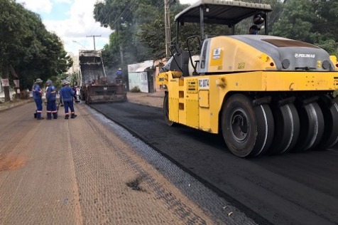 Setores Vale dos Sonhos II e João Paulo II recebem obras de asfaltamento