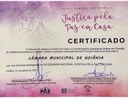 Tribunal de Justiça concede à Câmara certificado de Instituição Amiga da Mulher