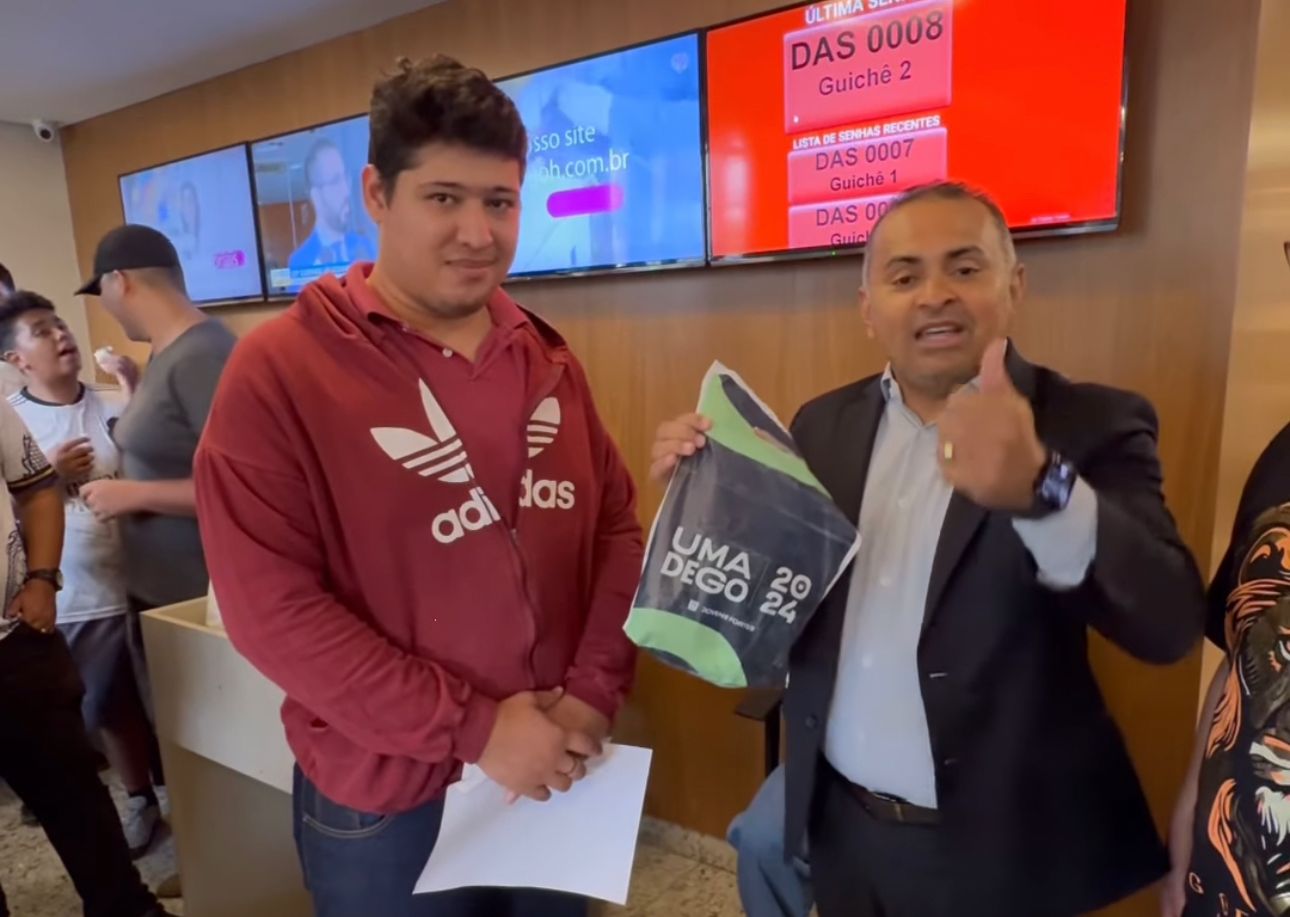 Vereador Ronilson Reis engajado com a Umadego 2024