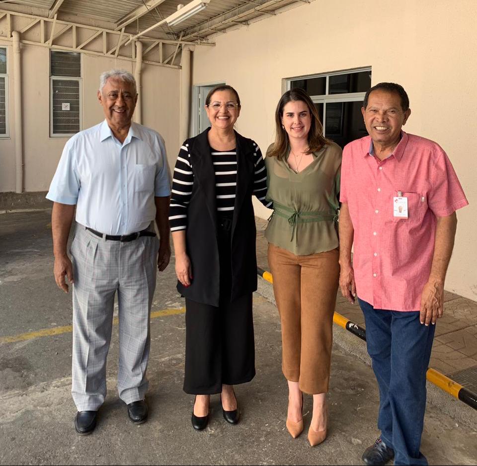 Vereadora Priscilla Tejota visita Santa Casa de Goiânia