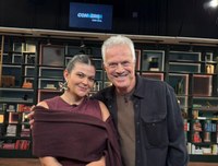Aava Santiago participa do Conversa com Bial nesta terça-feira (17)