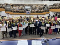 Em Sessão Solene, Luan Alves homenageia líderes ambientais com Medalha do Mérito Ambiental Leolídio di Ramos Caiado