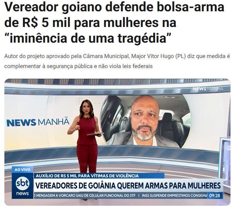 Escudo Feminino destaca Major Vitor Hugo e impulsiona discussão sobre proteção às mulheres no Brasil