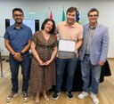Kitão recebe diploma de mestrado em Saúde Pública em evento da UniEvangélica Kitão recebe diploma de mestrado em Saúde Pública em evento da UniEvangélica