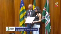 Major Vitor Hugo promove homenagem ao Jovem Industrial