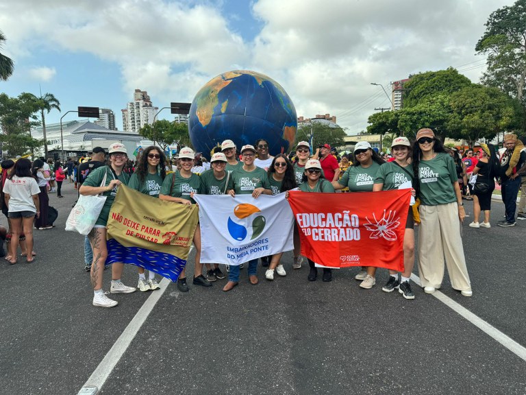 Na COP30, Kátia destaca defesa do Cerrado e o protagonismo juvenil das Embaixadoras do Meia Ponte