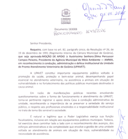 Vereadores aprovam Moção de Apoio à presidente da Amma pela condução da UPAVet