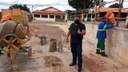 Anderson Sales visita obra de Centro Esportivo no Conjunto Riviera Anderson Sales visita obra de Centro Esportivo no Conjunto Riviera